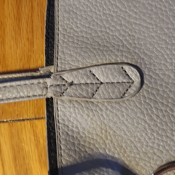 BCBG Light Gray Tote - Picture 5 of 16